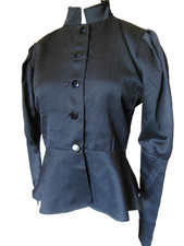 Pur vintage veste ancienne noire forme sympa originale tailleur taille 36  B1