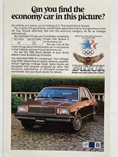 1983 Buick Skylark Print Ad