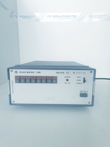 Rohde schwarz psn relais - rohde, &