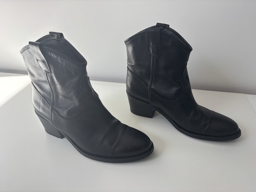 Bottines boots santiags cuir - santiags,