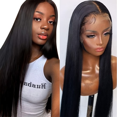 Lace front wigs long - front,