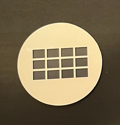 Gobo verre type - type,