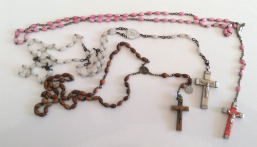 Lot chapelets anciens - 3,