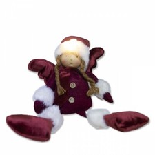 Fée séance rouge de Noël