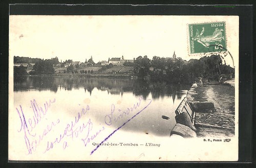Cpa quarré les tombes - cpa, quarré-les-tombes