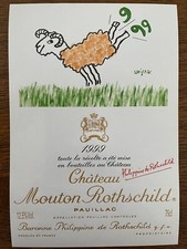 Étiquette Château Mouton
