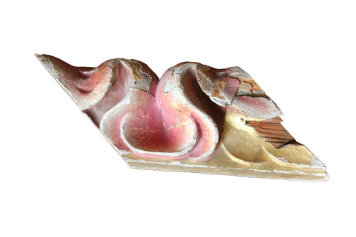 Fragment frise bois - fragment, de
