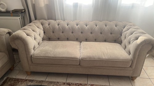 Chesterfield canapé 3 - chesterfield,