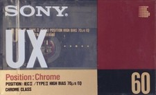 SONY UX 60 CASSETTE AUDIO TAPE