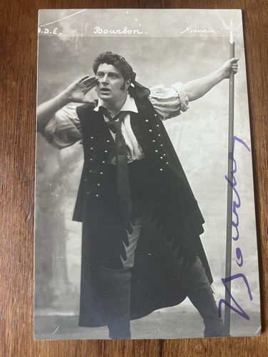 Signed photo baryton jean - photo,