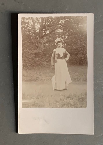 Carte photo ancienne 1908 - photo,