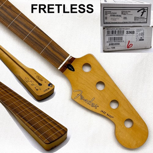 Real photos fretless fender - real,