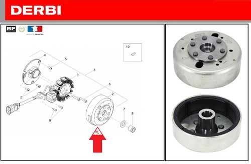 Rotor allumage origine - rotor, d'allumage