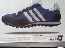 adidas vintage Chaussures Print Ad! "Chaussures Bleu de sport "