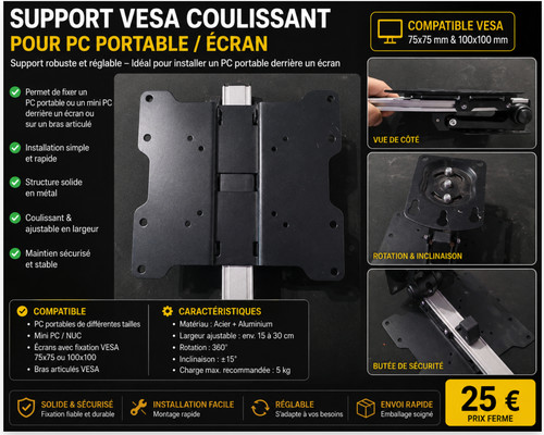 Support vesa - 🖥️,