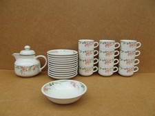 Villeroy & Boch Miami service café théière coupe à sucre 12 Tasse 12 sous tasse