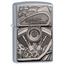 Zippo Briquet harley davidson 29266 Motor Flag Briquet Licence Officiel