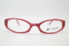 Lunettes VOGUE VO 1270 Rouge Argent Oval Cadre De Lunettes Neuf