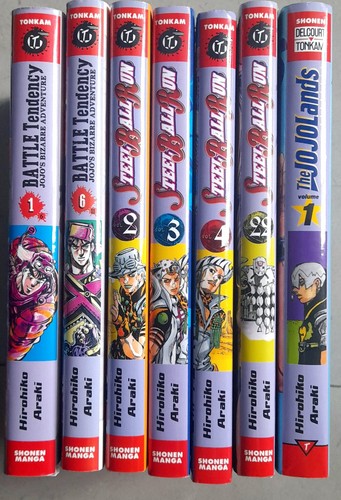 Tomes jojo bizarre adventure - jojo's,