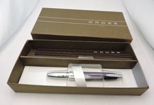 Cross Ball-Point Pen Stylo Bille Violet w/ Box and instructions Black Ink