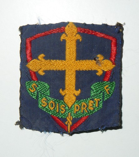 Ancien insigne tissu - tissu, de