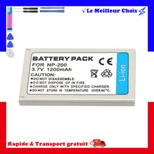 Batterie 1200mAh type NP-200 NP200 pour Minolta DiMAGE X, Xg, Xi, Xt, Xt Biz