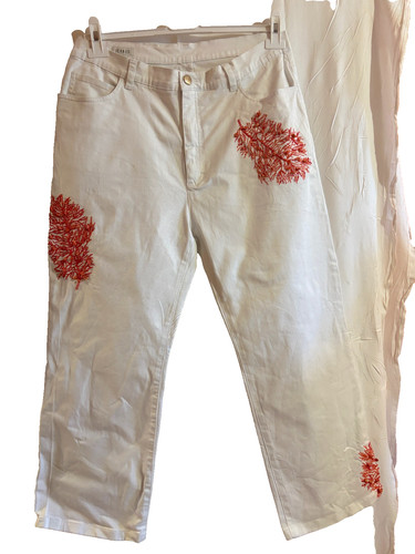 Feraud pantalon blanc éme - pantalon, 7/8