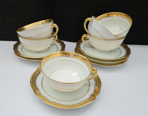 Six tasses café en - à,