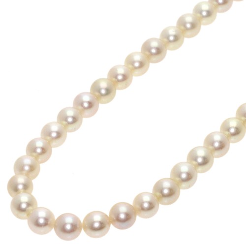 Mikimoto pearl necklace - pearl,