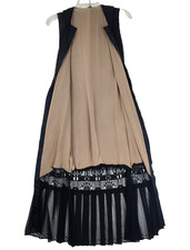 VTG Richard Tyler Couture Silk Lining Full-Length Evening Gown 90s Sz 6 #2267