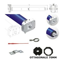 Moteur pour Volets Roulants 100Nm 180kg D59 Avec Manœuvre De Secours Debloquer