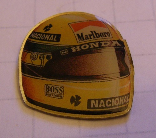 Ayrton senna helmet honda - helmet,