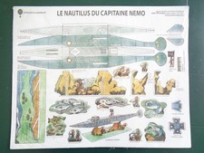 LE NAUTILUS DU CAPITAINE NEMO Jean Bruneau Model Paper Cutting Board