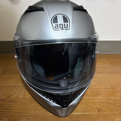 Agv silver full face - full, helmet