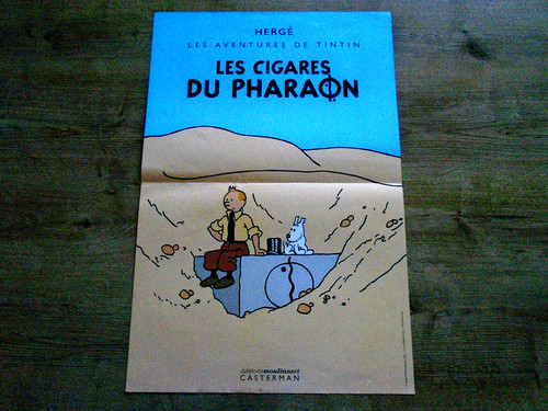 Tintin les cigares du - bd,