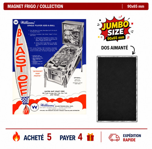 Magnet frigo blast - blast, 90x65