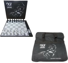 DGT Centaur Digital Chess Computer with Carry Bag - Black (3830067201853)