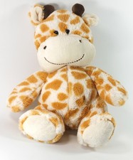 Peluche doudou Girafe marron