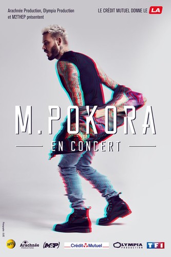 Pokora affiche poster 80 - m,