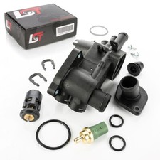 Thermostat housing coolant sensor thermostat for SEAT ŠKODA VW 0321211BA