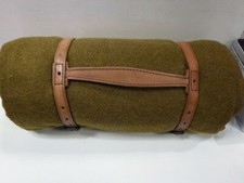 1 Sangle de portage en cuir Cavalerie / Signal Corps US ARMY original US WW2