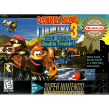 Donkey Kong Country 3 Dixie Kong's Double Troubl Super Nintendo SNES - GAME ONLY