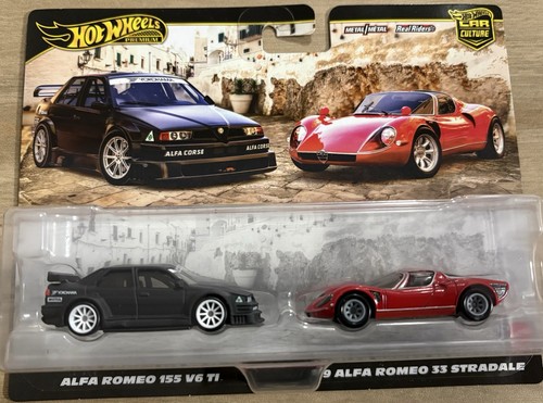 Hot wheels premium alfa - wheels, romÉo