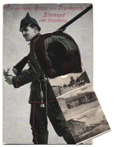 Leporello cpa blamont - leporello-cpa, soldat
