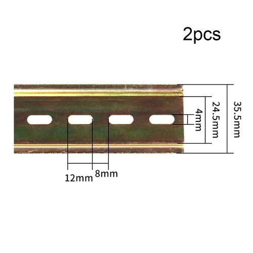 Din rail 35mm large 5mm - 35mm, 7.5mm