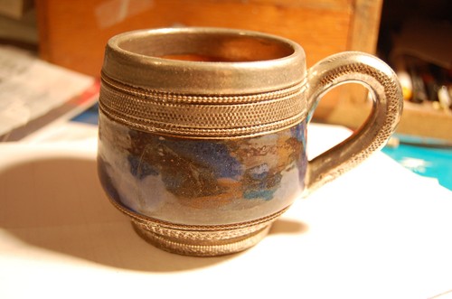 Grosse tasse gres - tasse, emaillé