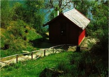 CPM AK The Composter's Hut at Troldhaugen NORWAY (840211)