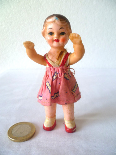 Ancienne poupée mignonnette - poupÉe,