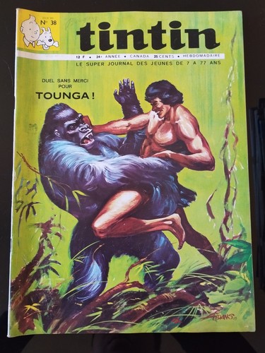 Tintin 23 09 1969 - tintin, n°38