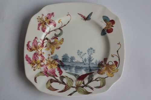 Assiette faïence luneville - assiette,